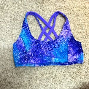Kids Patterned Ivivva Sports Bra